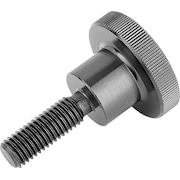KIPP Knurled Thumb Screws in steel or stainless steel, DIN 464, metric K0140.10X40